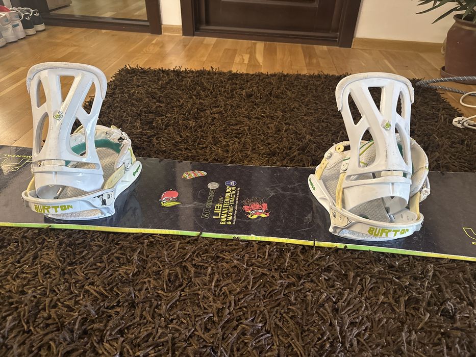 Placa Snowboard cu legaturi