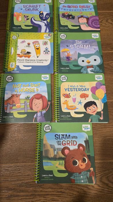 Колекция от LeapFrog интерактивни образователни книжки