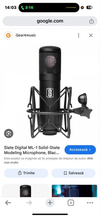 Microfon studio Slate Digital vms Ml-1
