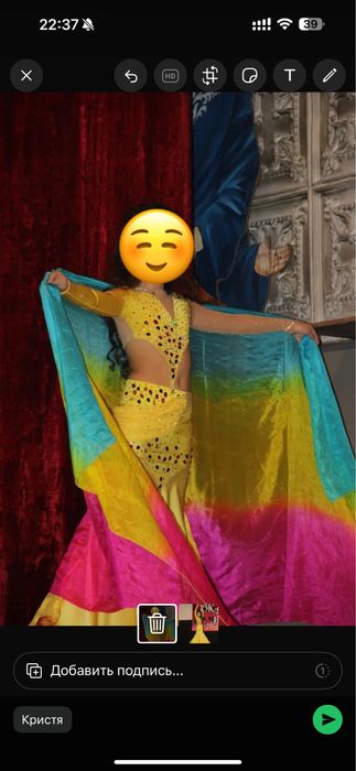 Продам платье для восточных танцев