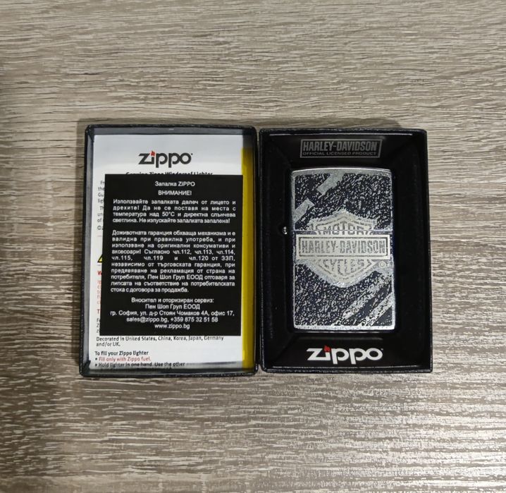 Бензинова запалка Zippo Harley Davidson