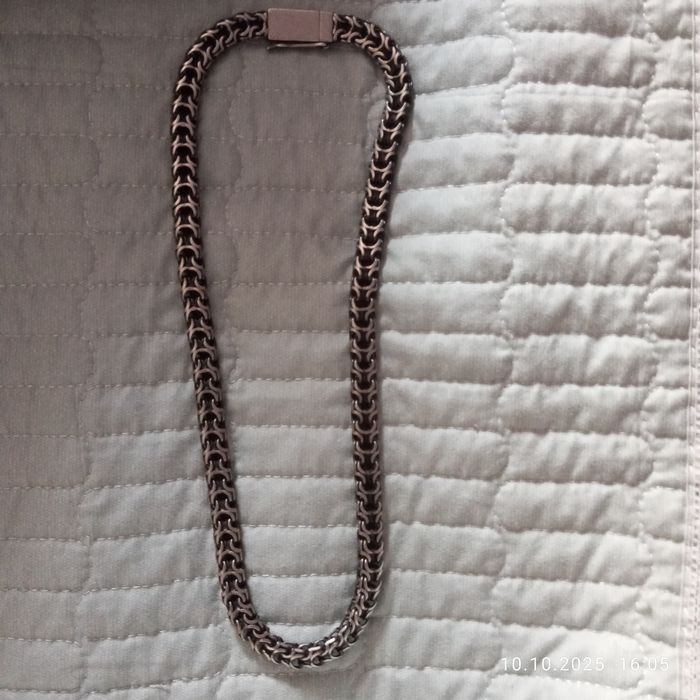 Серебро трос 58 сантиметор Рамзес.105 или 110 грам кумуш трос Рамзес 1