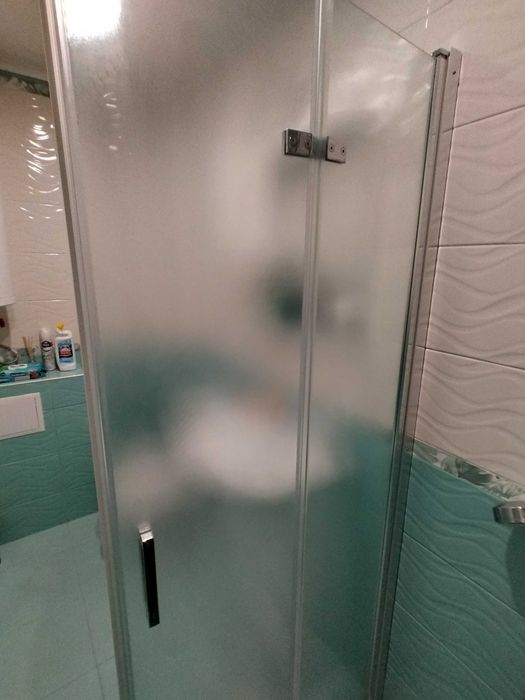 Параван за баня матиран