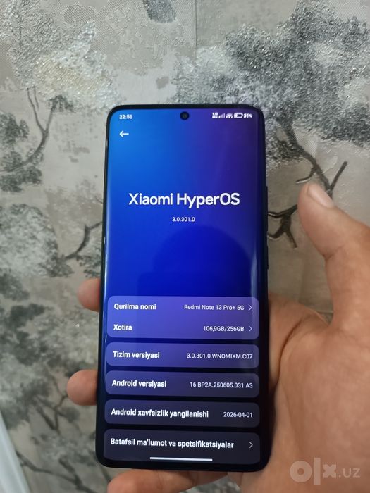 Redmi note 13 pro plus 5g 256gb