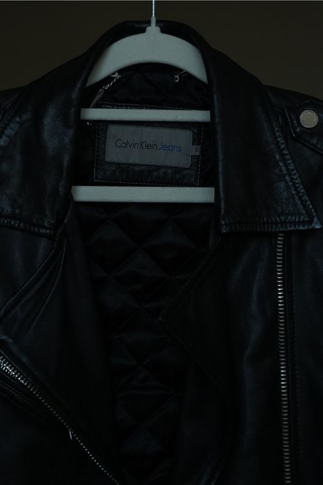 Кожаная куртка Calvin Klein