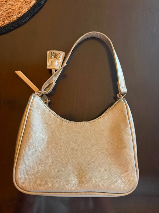 Сребърна чанта Steve Madden