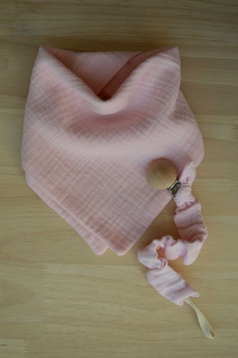 бандана, лигавни bandana bib текстилен клипс/ щипка за биберон