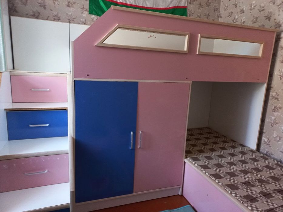 Детский спальный мебель сатылады