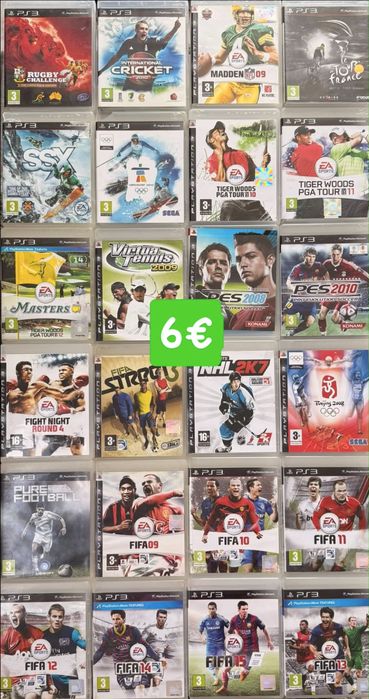 PlayStation 3 Екшън/ Приключенски/ Спортни заглавия