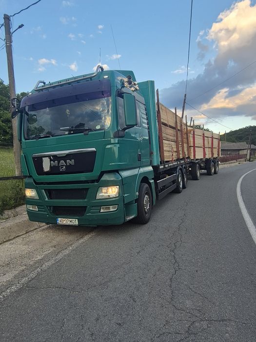 Vând camioncu remorca MAN TGX  BDF cu container  cu racoante sau cu  container  cu prelată  culisanta