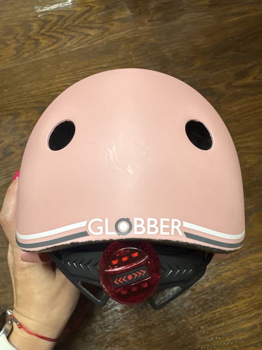 Розова Каска за дете Globber размер 45-51см XXS/XS