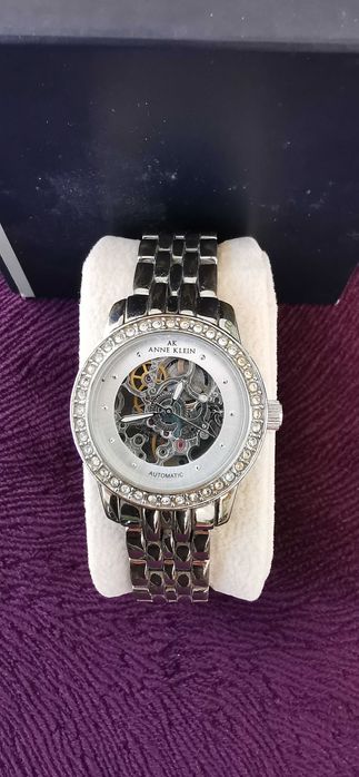 ceas dama ANNE KLEIN Automatic Skeleton (editie limitata)