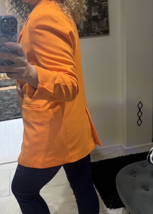 Sacou orange M Sinsay