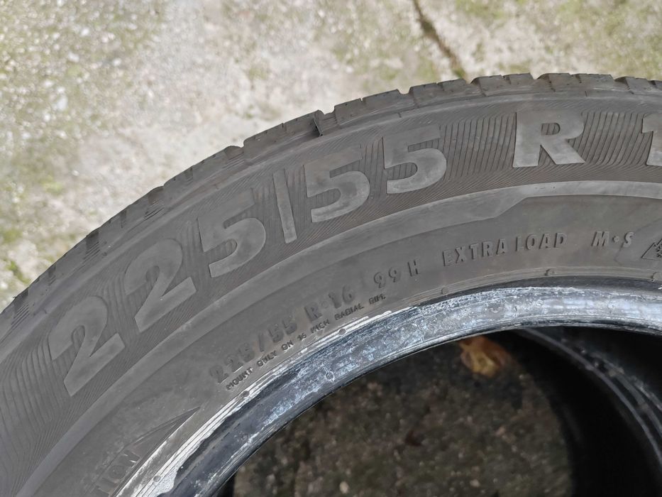 225/55/16 2бр.Semperit Зимни гуми