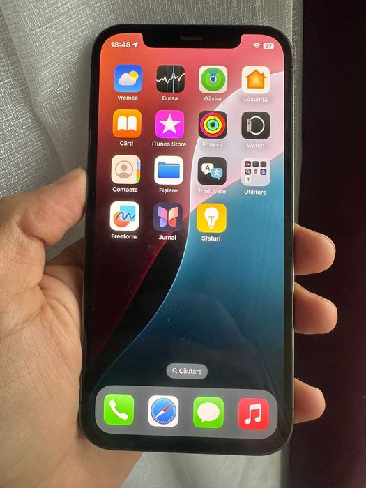 Iphone 12 Pro 128 GB Negru 100% baterie Impecabil Liber de retea