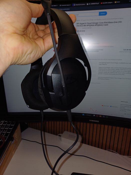 Casti gaming HyperX Cloud Stinger Core