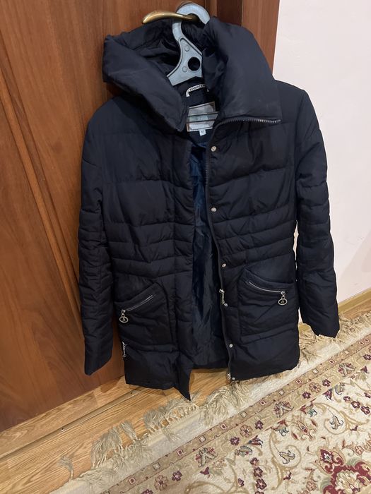 Пуховик полупальто