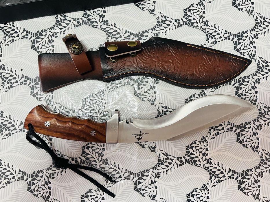 Cuțit Kukri Purple Dragon - Bushcraft & Survival (Nou)