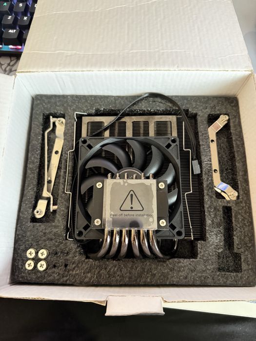 Cooler CPU Alpenfohn Black Ridge, low profile