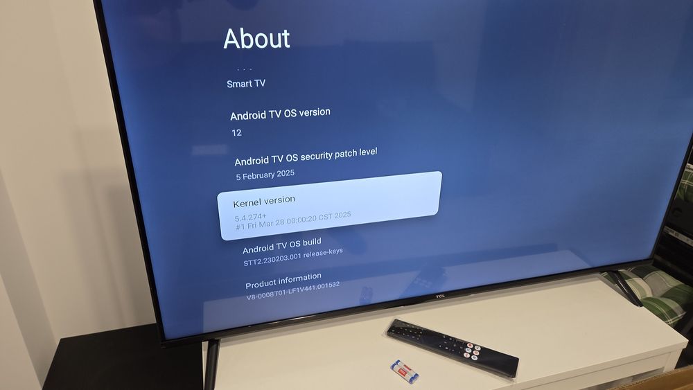 Televizor LED TCL 4K 43V6C 43inch 109cm nou 2 ani garanţie Google TV
