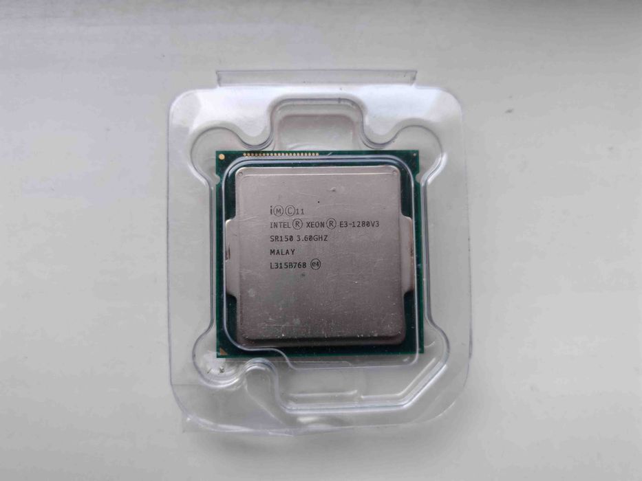 процессор  Xeon E3 1280 V3 Аналог ( I7 4790 ) на 1150 сокет