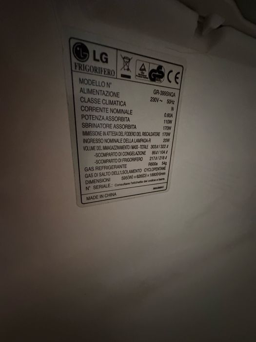 Combina frigorifica / frigider lg