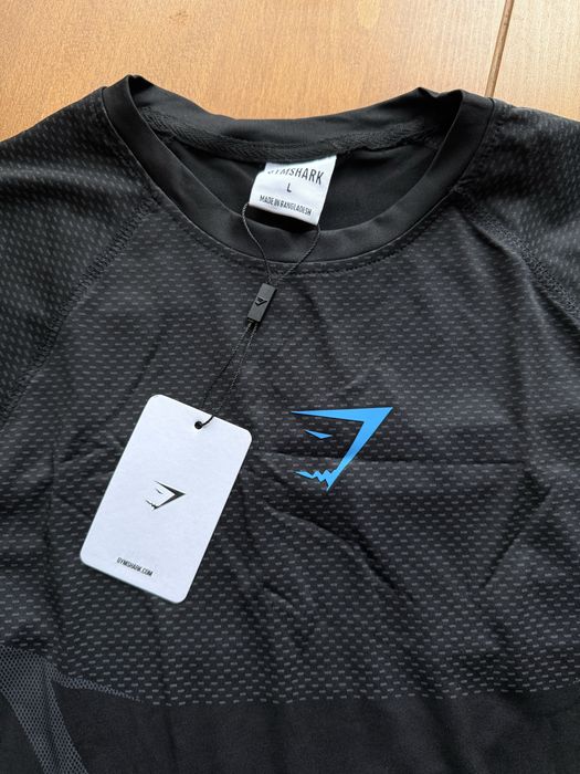 Tricou Gymshark Onyx V5 Albastru L