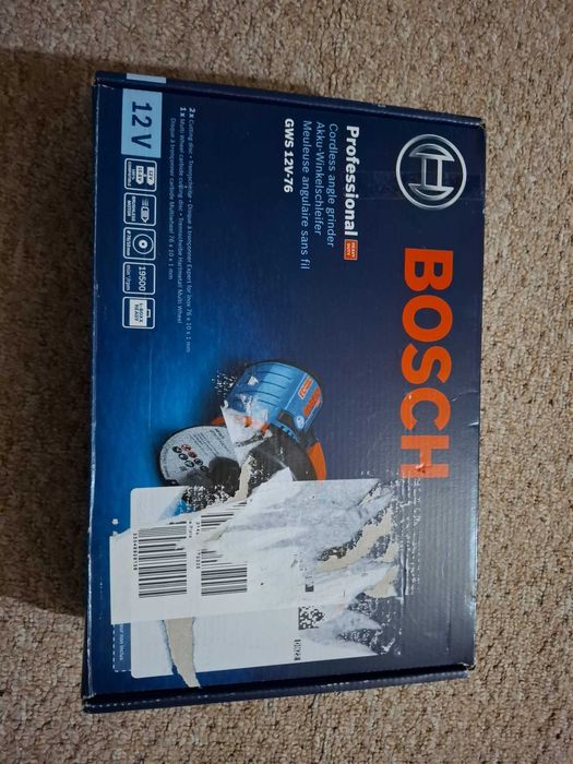 Polizor unghiular mic (mini-flex) pe acumulator Bosch Professional GWS 12V-76