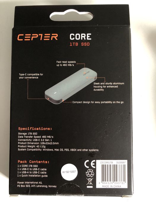 SSD portabil 1Tb,si 512 Gb,sigilate