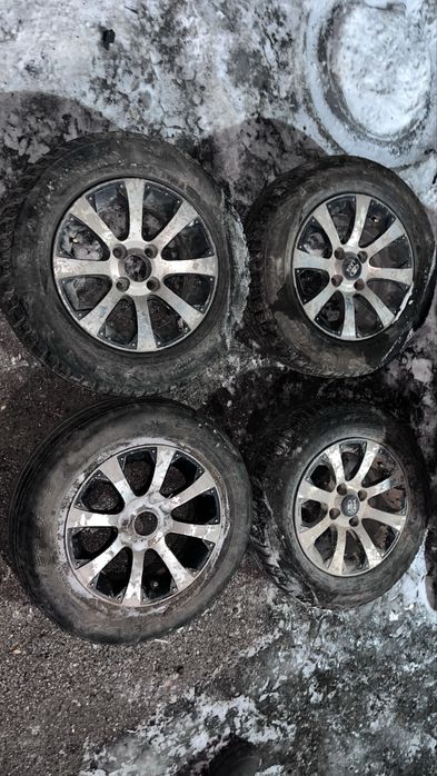 Диски с резиной на ваз