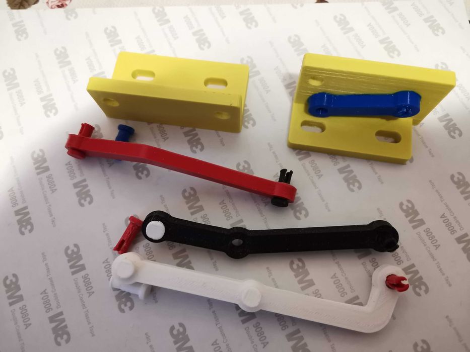 Scanare, printare si modelare 3D- componente diverse