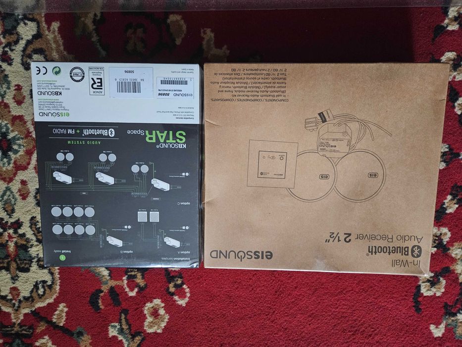 Sistem audio EisSound KbSound, boxe de tavan 2 1/2" Bluetooth + Amplif