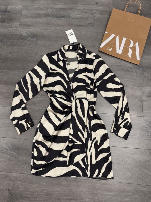 Rochie satinata - Zara - XS