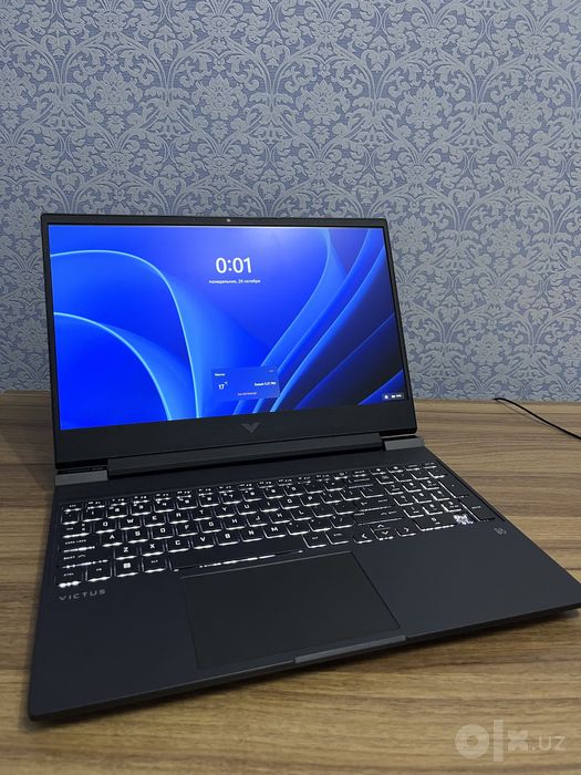 Hp Victus V15 gaming set up rtx 3050