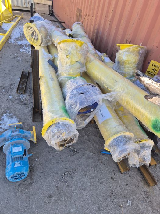 Шнек цемент песок