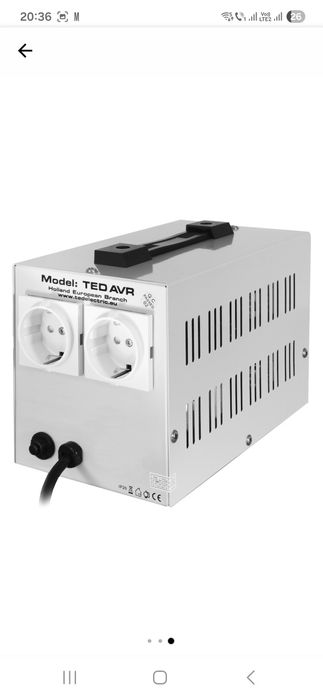 Vand stabilizator tensiune Ted 1000VA 600w nou