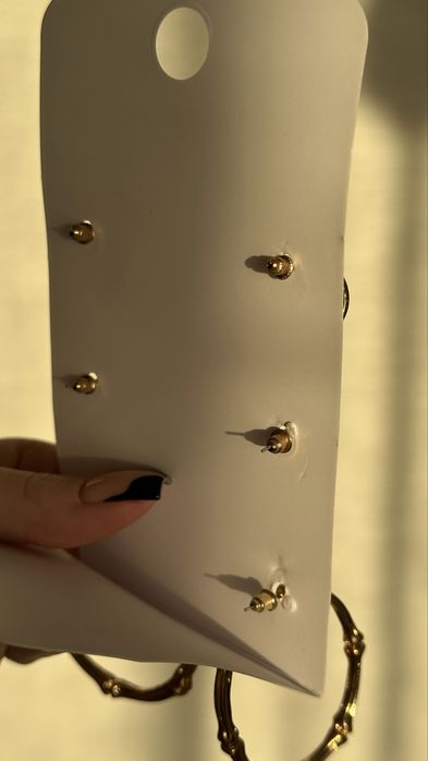 Сережки бижутерия