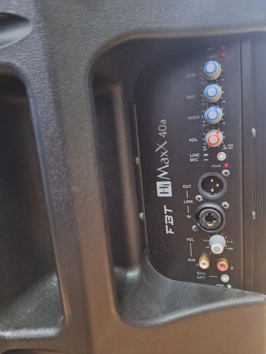 Boxă activă FBT hi max 40a