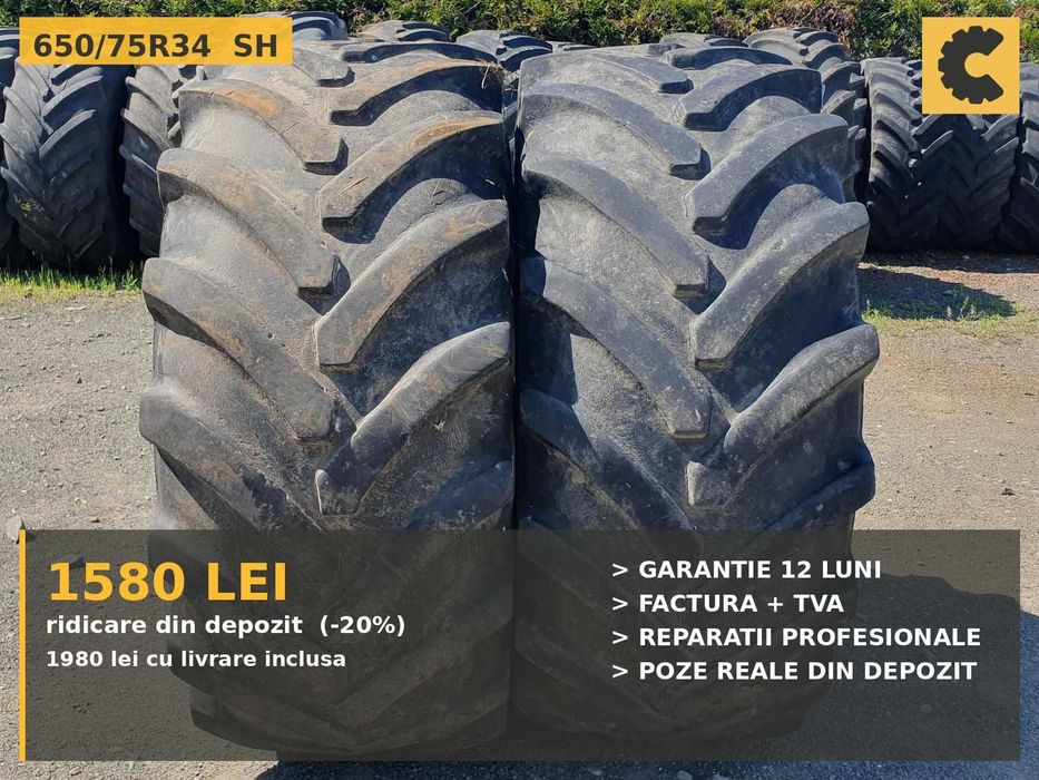 Cauciucuri 650/75R34 Vredestein Anvelope Tractor Combina SH LIVRARE