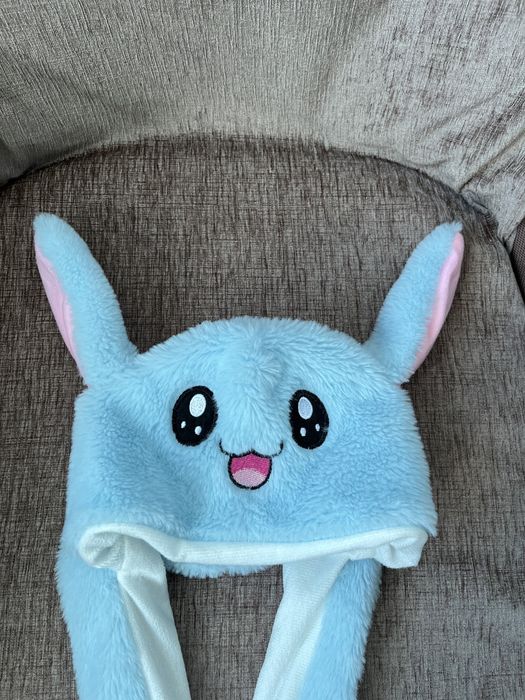 Шапка  Пикачу с ушками