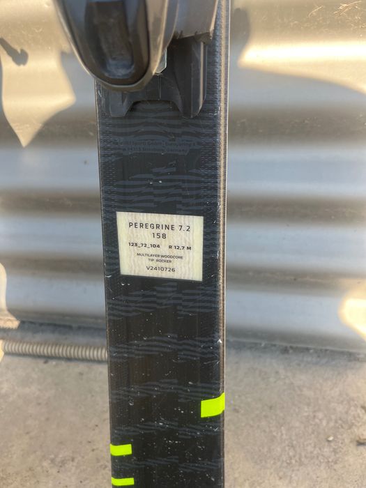 Volkl peregrine 7.2 ски модел 2025 -158см.