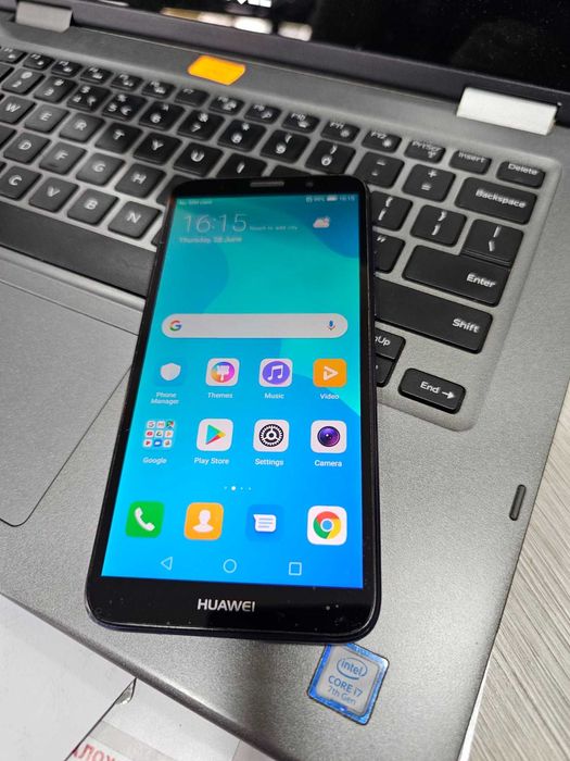 Смартфон Huawei Y5 2018, Dual SIM, 16GB, 4G, Black