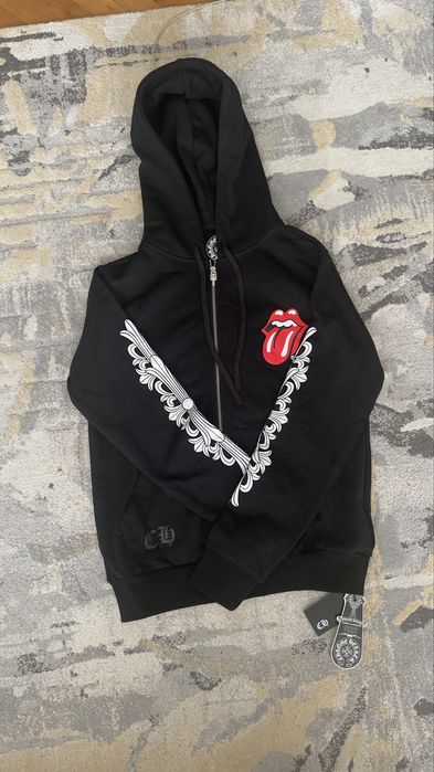 Chrome Hearts x Rolling Stones Zip Up Hoodie