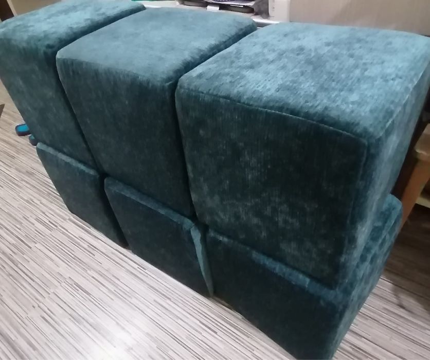 Set de 6 scaune tip taburet