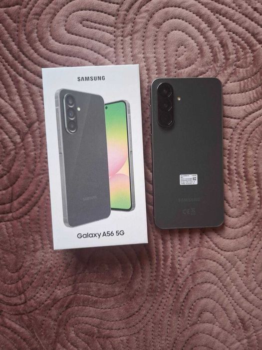 Samsung Galaxy A56 5G 128 GB Graphite Чисто нов, неупотребяван!