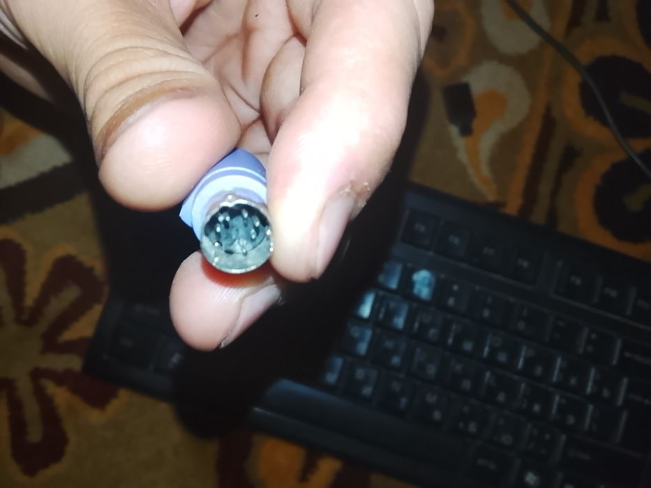Мышка от HP USB разьем, клавиатура круглый разьем б/у