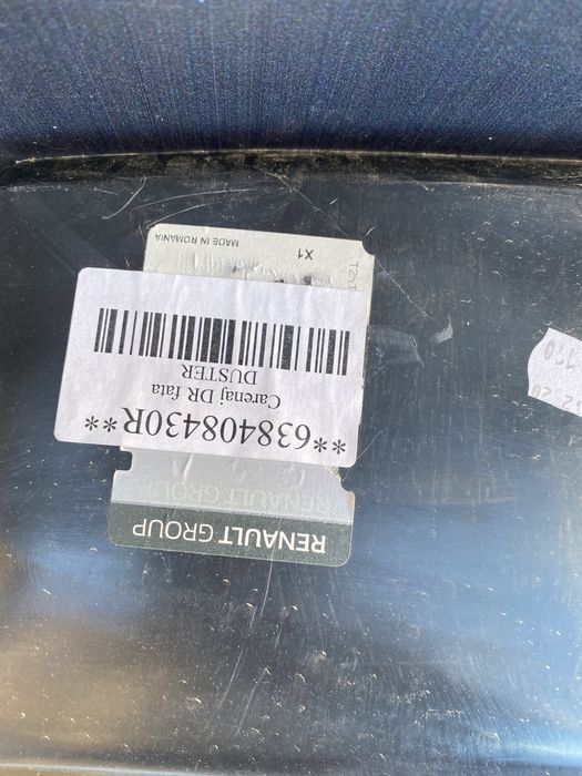 Carenaj roata dreapta fata Dacia Duster an 2010-2017 NOU ORIGINAL