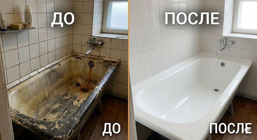 Реставрация ванн Актобе