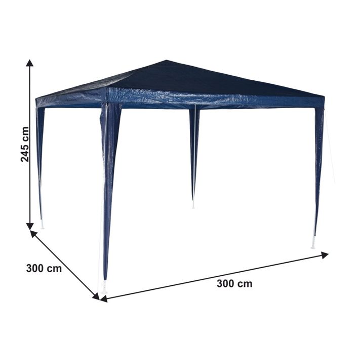 Cort / Pavilion grădină cu acoperiș anti-ploaie + cadou