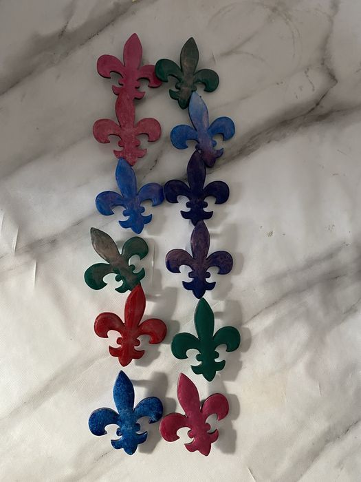 Этно-стильдегі брошка, сырғалар